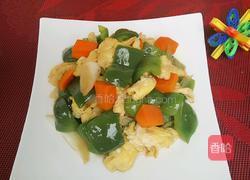 彩椒炒鸡蛋的做法图解11