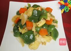 彩椒炒鸡蛋的做法图解12