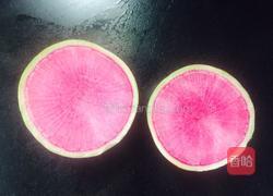 蜂蜜水沾心里美的做法图解1