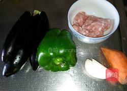 猪肉茄子打卤面的做法图解1