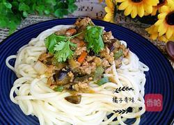 猪肉茄子打卤面的做法图解14