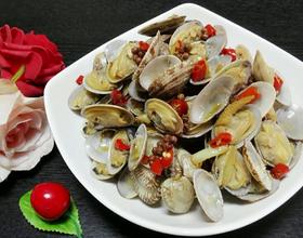 辣椒炒花甲[图]