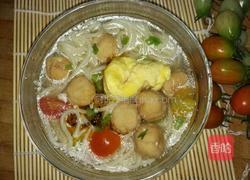 鱼丸鸡蛋长寿面的做法图解12