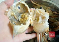 姜葱炒蟹的做法图解4