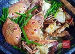 姜葱炒蟹的做法图解13