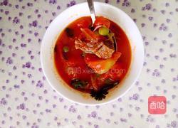 西红柿豌豆牛肉汤的做法图解12