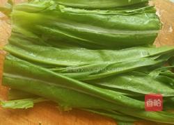 麻酱油麦菜的做法图解1