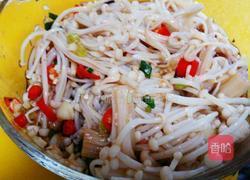 凉拌木耳金针菇的做法图解6