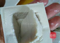 煎焖酿嫩豆腐的做法图解2