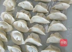 韭菜香菇肉馅饺子的做法图解4
