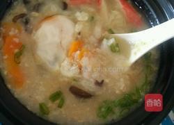 海鲜干贝燕麦粥的做法图解10