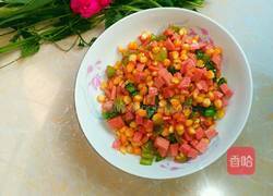 三色玉米的做法图解11