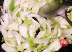 辣炒白菜的做法图解4
