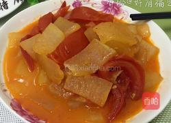 番茄焖冬瓜的做法图解7