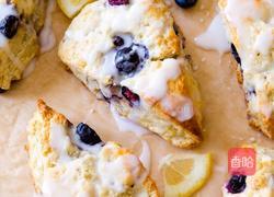 蓝莓柠檬司康(scone)的做法图解13