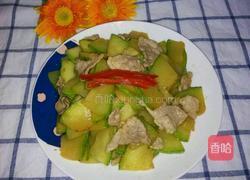 肉滑西葫芦的做法图解10
