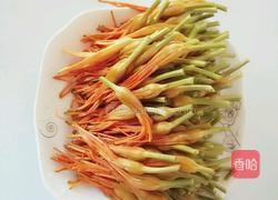 凉拌黄花菜的做法图解2