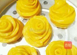 南瓜玫瑰馒头的做法图解15