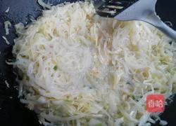 卷心菜炒粉丝的做法图解9