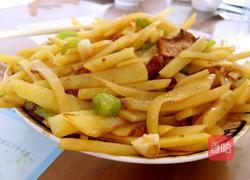 土豆丝炒肉的做法图解5