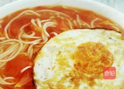番茄煎蛋面的做法图解6