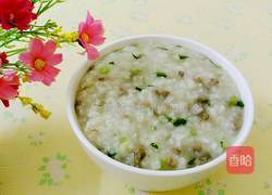 猪肝青菜粥的做法图解7