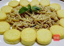 玉子豆腐烩金针菇的做法图解6