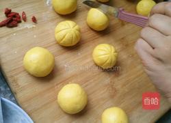 南瓜豆沙包的做法图解6