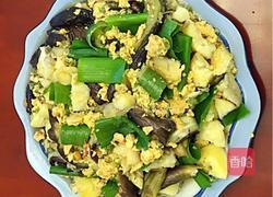 农家菜辣椒鸡蛋焖子(也叫鸡蛋酱)拌茄子土豆的做法图解15