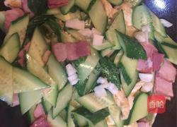 培根鸡蛋炒黄瓜的做法图解11