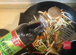 五彩茭白的做法图解4