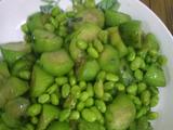 毛豆丝瓜