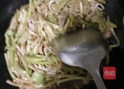 肉丝小炒的做法图解4