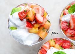 酒香水果色拉的做法图解7