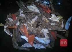 土猪肉炒笋干的做法图解15