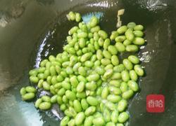 辣椒炒青豆的做法图解4