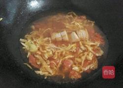 素丸子西红柿面的做法图解6