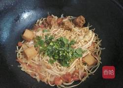 素丸子西红柿面的做法图解8
