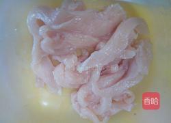 芭蕉花炒鸡丝的做法图解7