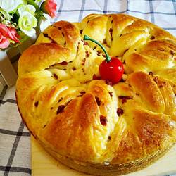 蔓越莓手撕面包的做法[图]