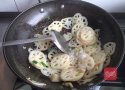 清炒藕片的做法图解8