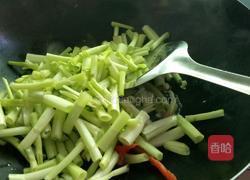 炒空心菜杆的做法图解6