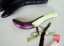 油淋茄子的做法图解2