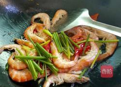 姜葱炒虾的做法图解8