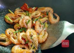 姜葱炒虾的做法图解10