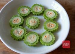 黄金酿苦瓜的做法图解1