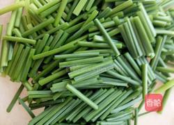 韭苔炒香干的做法图解2