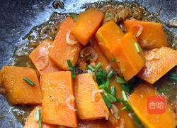 南瓜炒虾米的做法图解5