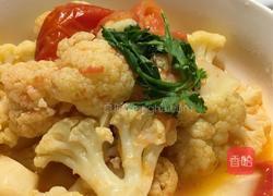 西红柿煮花菜的做法图解7