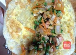 宝宝鸡蛋卷饼的做法图解8